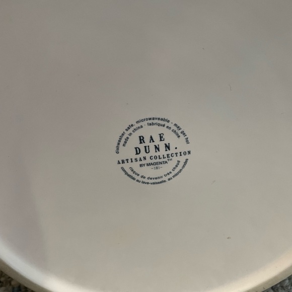 Rae Dunn Chow Down Dog Bowl - Picture 3 of 3